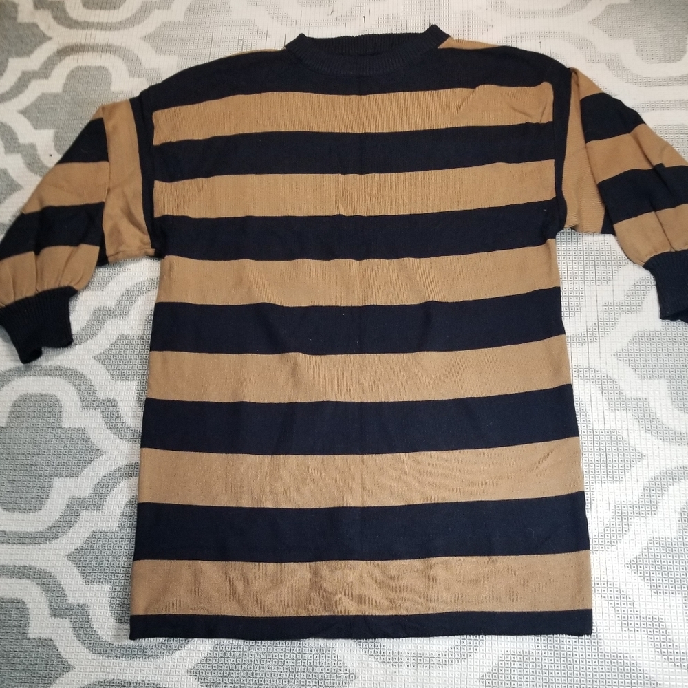 Women Striped Pullover Top